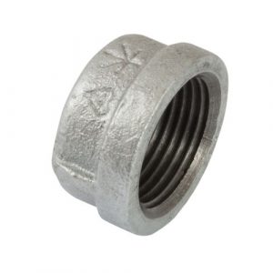 Galvanised Threaded Cap