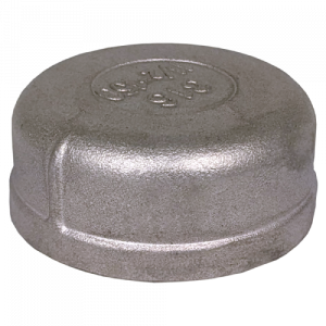 Stainless Steel Threaded Cap