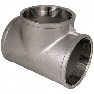 Stainless Steel Threaded Tee